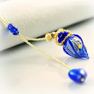 Circling Gem, blau, Aroma-Schmuck Halskette Duftschmuck online kaufen