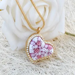 Medaillonkette Heart, Aroma-Schmuck Halskette online kaufen