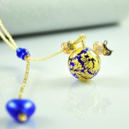 Dreaming Beads, blau, Aroma-Schmuck Halskette Duftschmuck zur Aroma...