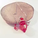 Twisting, rot, Aroma-Schmuck Halskette online kaufen