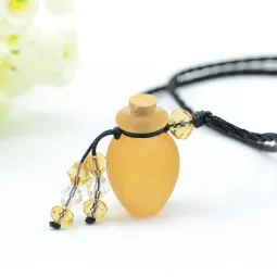 Phiole, gelb, Aroma-Schmuck Halskette online kaufen