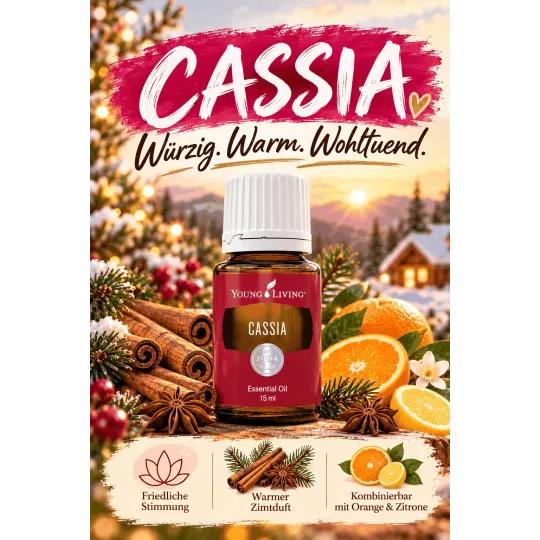 Cassia, ätherisches Öl von Young Living bei Naturessenzen online in Österreich und Deutschland bestellen.